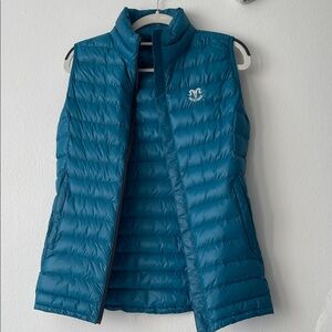 Uniqlo Teal Puffer Vest